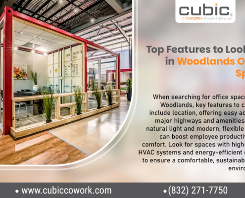 Top Features to Look for in Woodlands Office Space